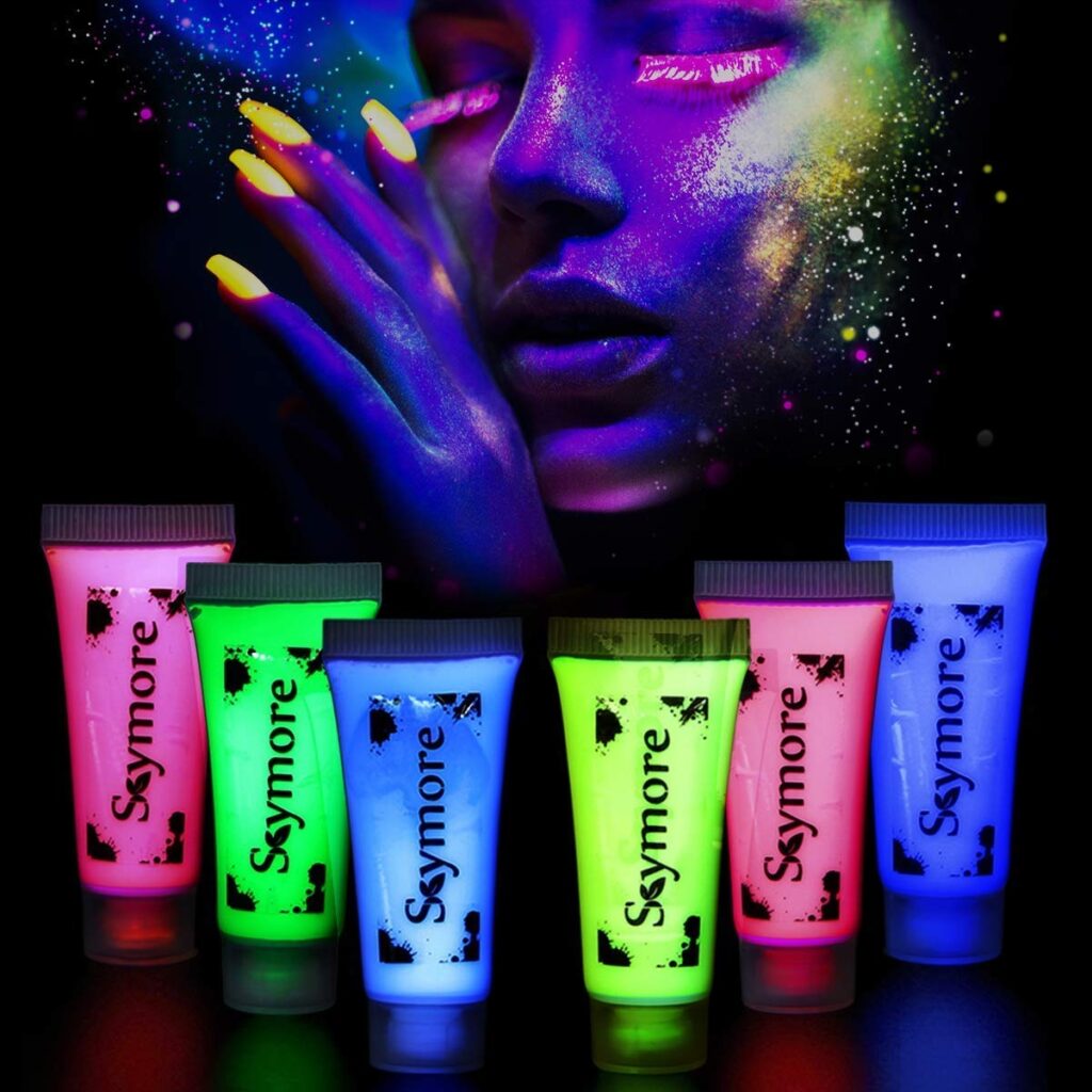 Glow Body Paint in Tanzania